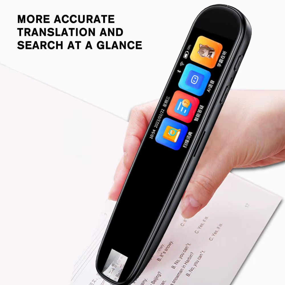 Translator 112 Languages Offline WIFI Scanning Translation Translator Instant Voice Scan Cheap Smart and High Marker Pen Qu R8B3