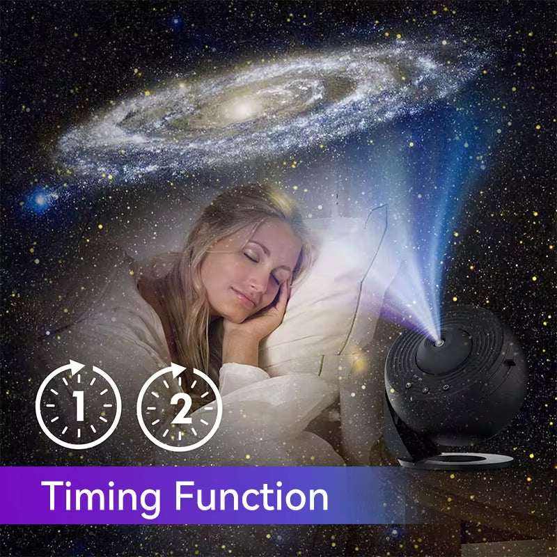 Projecteur de galaxie Ma boutique avec écran de films pour créer un ciel étoilé romantique dans la chambre.