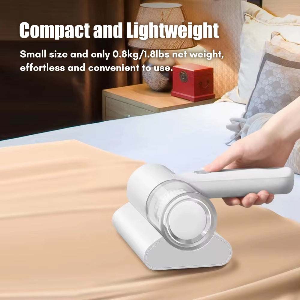 Aspirateur sans fil à main UV de Ma boutique, nettoyant en profondeur avec un design compact et confortable.
